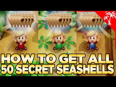 Видео: Как получить все 50 секретных ракушек в Link's Awakening Switch
