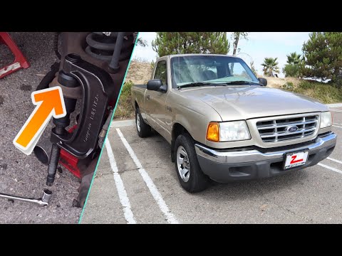Видео: Как заменить шаровые опоры на Ford Ranger