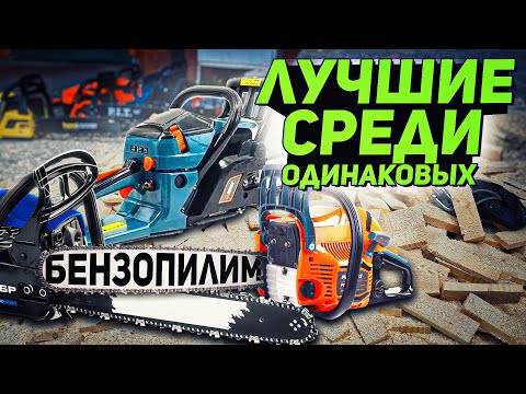 Видео: Сравнение самых популярных бензопил  на нашем рынке