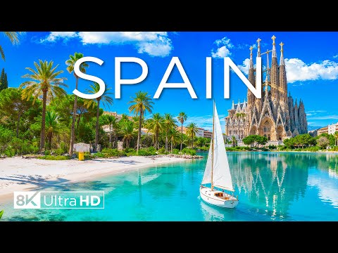 Видео: Испания 8K UHD — страна солнечных берегов, вечных городов и средиземноморского спокойствия