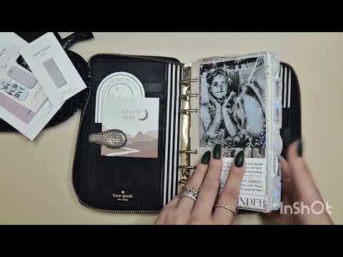 Видео: Планирование октября и ноября в Kate Spade ♠️ Cameron Street Black.