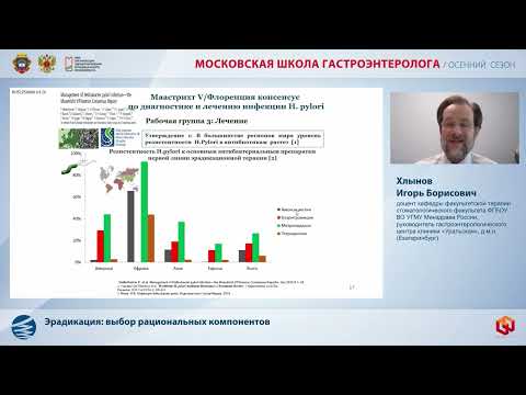 Видео: Хлынов И.Б. Эрадикация: выбор рациональных компонентов