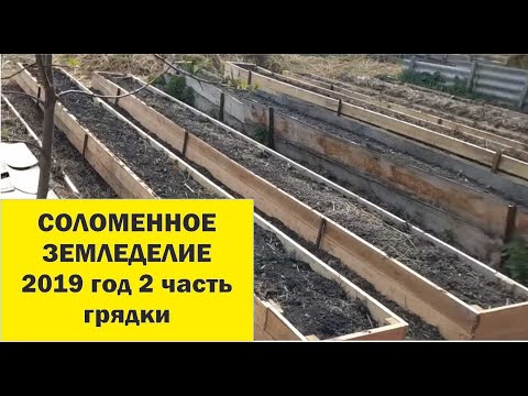 Видео: Соломенное земледелие. 2019 -2  Весна формирование грядок. //Живая Баня Иван Бояринцев