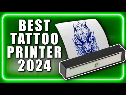 Видео: Лучший трафаретный принтер для татуировок | Обзор трафаретного принтера Wormhole