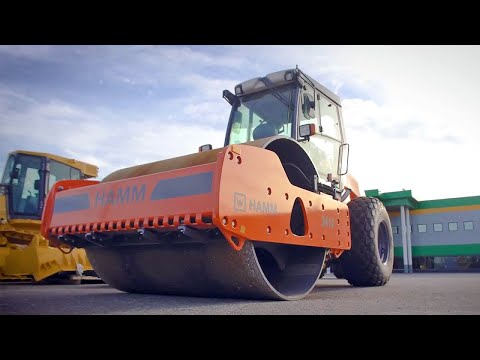 Видео: Обзор грунтового катка Hamm серии 3000