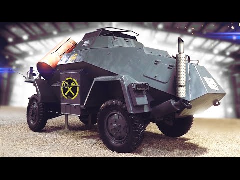 Видео: Редкие боевые вездеходы Второй мировой! Разные страны.