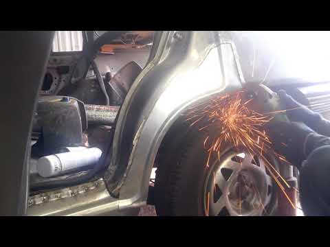 Видео: Замена арки на opel kadett