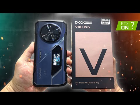 Видео: СМАРТФОН ИЗ БУДУЩЕГО!😳 DOOGEE V40 PRO