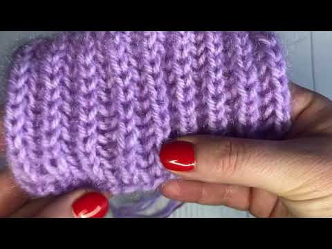 Видео: 🧶СЕКРЕТЫ английской резинки 🔥 Как вязать английскую резинку спицами легко и просто
