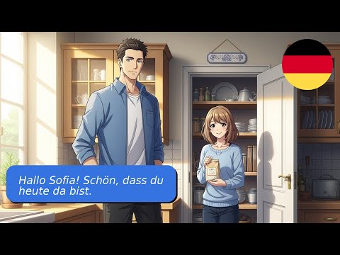 Видео: 10 простых диалогов на немецком языке A1 A2 На кухне