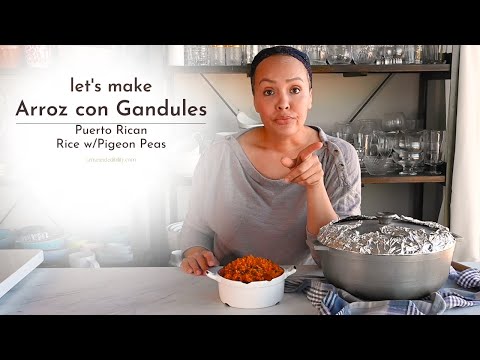 Видео: Давайте приготовим рис с голубиным горошком