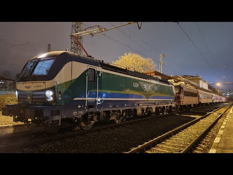 Видео: БВ 2626 с локомотиви Siemens Smartron 80 035 Хан Аспарух и 44 107