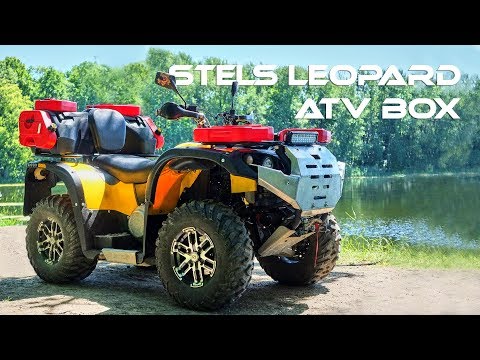 Видео: Пример установки фирменного кофра STELS на LEOPARD