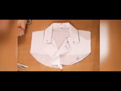 Видео: Какетка бичишни урганамиз. Выкройка кокетка с английским воротником.