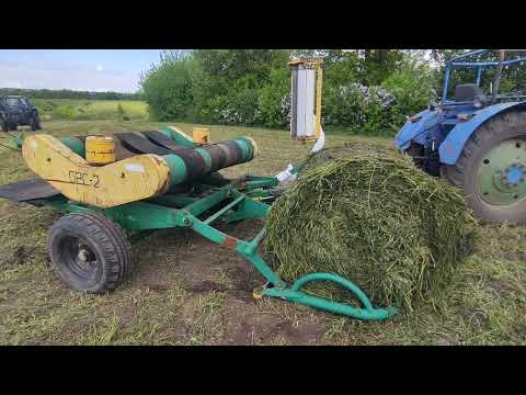 Видео: Заготовка сенажа пошла не по плану