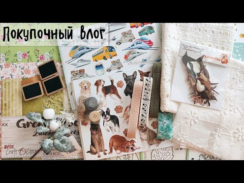 Видео: Скрапбукинг покупки: MagMold и Благолис