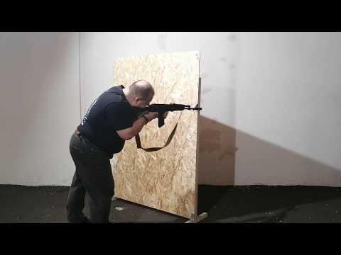 Видео: особенности стрельбы из-за вертикального укрытия