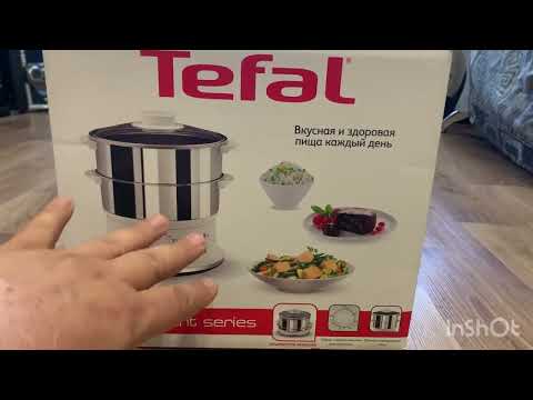 Видео: Пароварка TEFAL модель VC145130