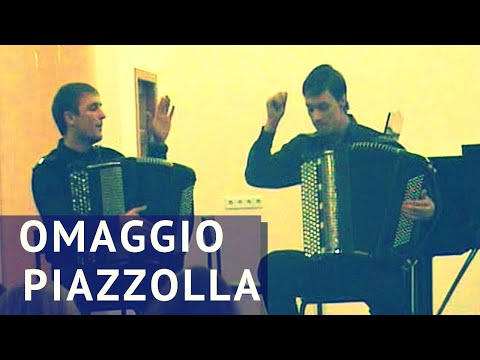 Видео: Zubitsky: Omaggio ad Piazzolla | Зубицький: Присвята П'яццоллі | Дует баяністів Акулов & Василенко