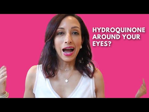 Видео: Безопасен ли гидрохинон для кожи вокруг глаз? Офтальмолог объясняет