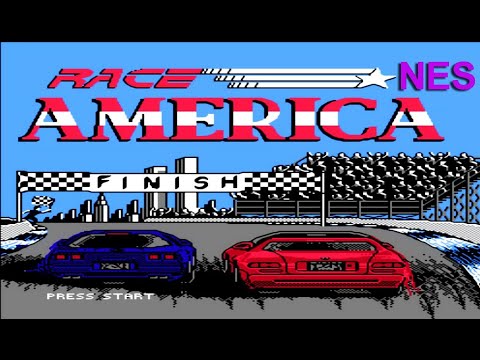 Видео: Первый раз в Alex DeMeo's Race America  (NES\Famicom\Dendy, 1992)