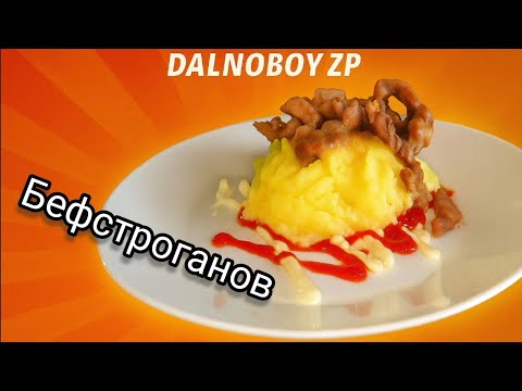 Видео: Бефстроганов в мультиварке 24В | Обед дальнобоя на трассе | Dalnoboy ZP — заправка питанием