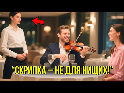 Видео: Официантка Просит Сыграть На Скрипке За ЧАЕВЫЕ – Миллиардер РАССМЕЯЛСЯ, Не Зная Что Она – ТАЛАНТ.