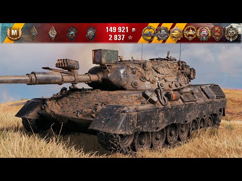 Видео: Leopard 1 • 11.8К УРОНА 11 ФРАГОВ • WoT Gameplay