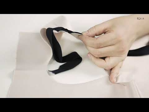 Видео: Обработка выреза "капелька" #урокишитья #мастеркласс #пошив