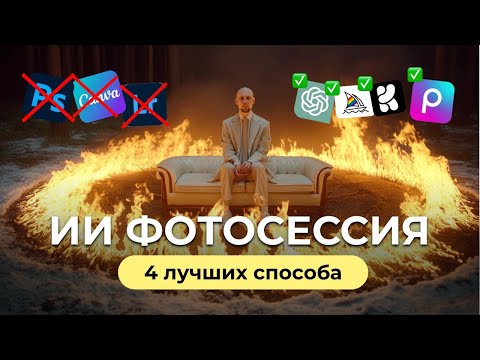 Видео: Блог без фотографа: 4 ЛУЧШИХ способа ИИ фотосессии! MidJourney ChatGPT Krea