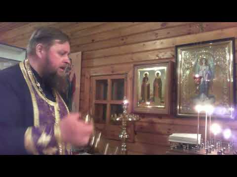 Видео: Панихида (молитва об усопших). Храм Преображения Господня с. Великовское