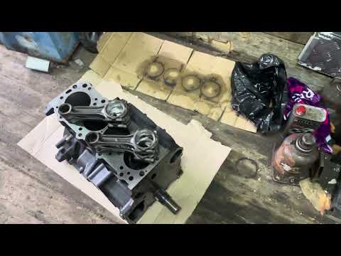 Видео: Сборка и установка двигателя D4BH на хендай Старекс / Hyundai Starex. Обращайтесь, ДОРОГО!