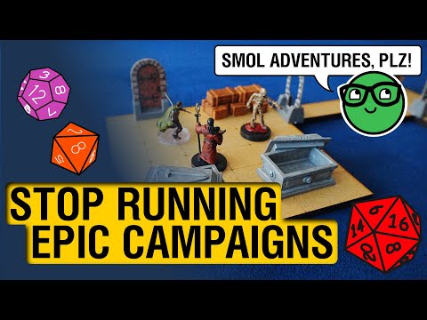 Видео: Проходите маленькие приключения, будьте большими героями — Low Key TTRPG — E004