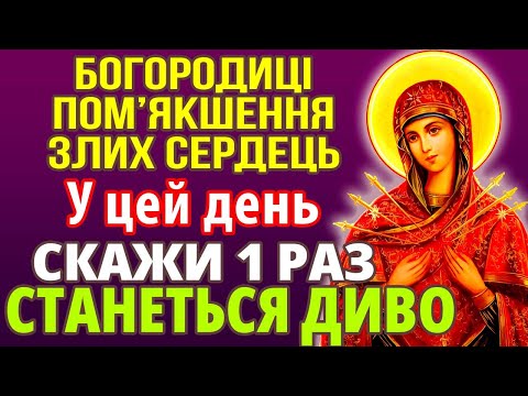 Видео: СКАЖИ 1 РАЗ І СТАНЕТЬСЯ ДИВО. Акафіст Богородиці Семистрільна Пом’якшення злих сердець