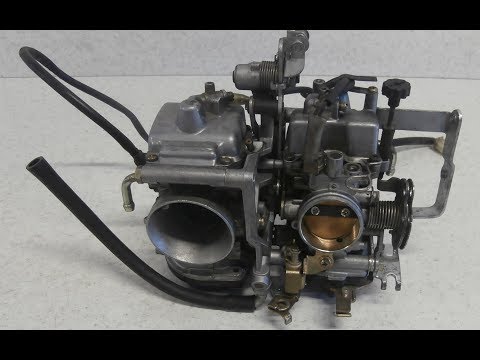 Видео: Yamaha VStar V Star 1100 — полная очистка карбюратора — плохой бензин, грязное топливо, не работа...