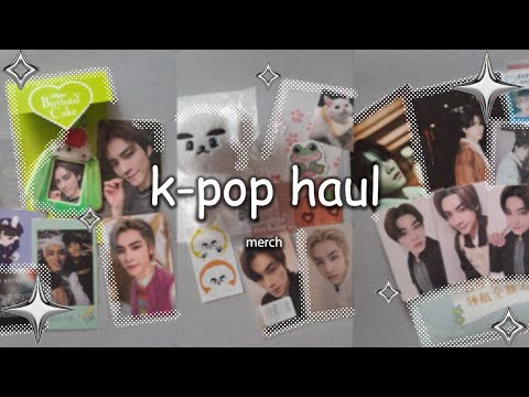 Видео: Распаковка мерча WayV - Xiaojun Birthday Cake, Xiaojun plush, Transport card| k-pop haul