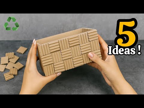 Видео: 😱99% людей в мире не знают, что можно сделать из картона.🤯♻️