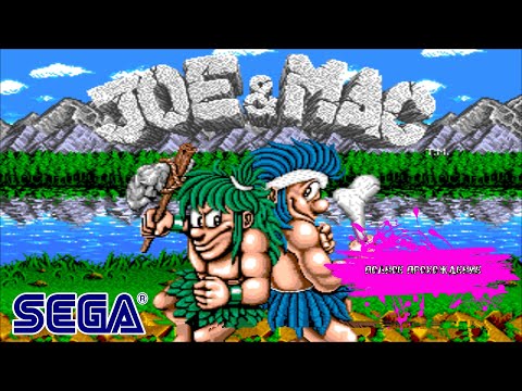 Видео: Приключение первобытных ниндзя- Joe and Mac Caveman Ninja (SEGA прохождение)