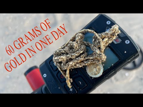Видео: 60 GRAMS PF GOLD IN ONE DAY!!! Gold finds on the beach! 60 ГРАМ ЗОЛОТА В ОДИН ДЕНЬ!!!