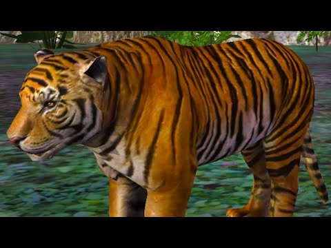 Видео: Симулятор ТИГРА против Гориллы обезьяны и Босса Бегемота #1 Ultimate Jungle Simulator на ПУРУМЧАТА