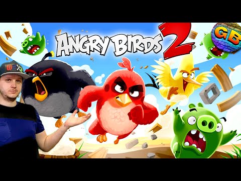 Видео: GameBox играет в Angry birds 2 ОТКРЫВАЕМ Последнюю птицу Злые птички