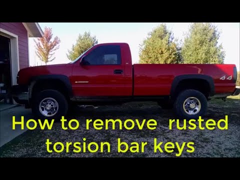 Видео: Как удалить ржавые торсионные ключи — за 10 минут!