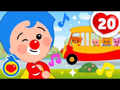 Видео: 🚌 Колёса автобуса нон-стоп 🚌 Большой сборник | Плим Плим