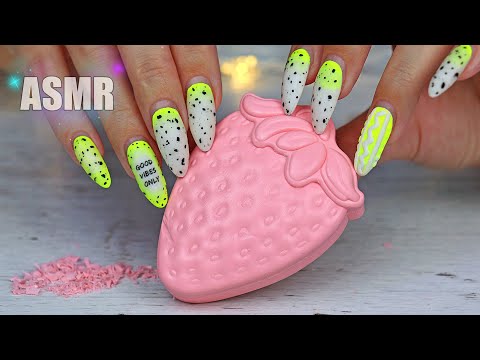 Видео: ASMR Dry SOAP cutting Tapping 99.9% TINGLES | АСМР Резка МЫЛА Царапаю ногтями 100% Уснешь