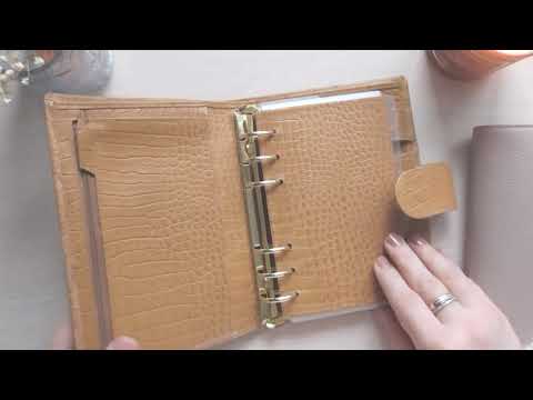 Видео: Меняю кольца в Smartfee planner и сравниваю его с Moterm B6 stalogy