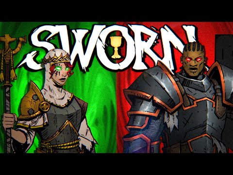 Видео: Монах через касты заклинаний и Рыцарь с крутилкой // SWORN #2