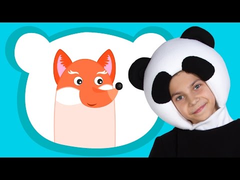 Видео: ПАЛЬЧИКИ - ТРИ МЕДВЕДЯ - Animals Finger Family Song - песенка считалочка про пальчики для малышей