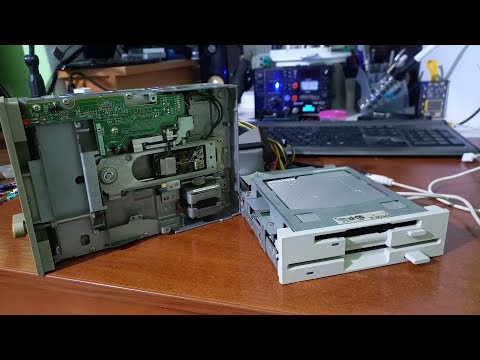 Видео: Дисковод 5.25" перестал видеть дискеты.  Что делать?