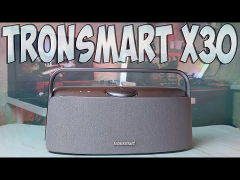 Видео: Tronsmart Fiitune X30 Обзор крутой беспроводной колонки с новоротами