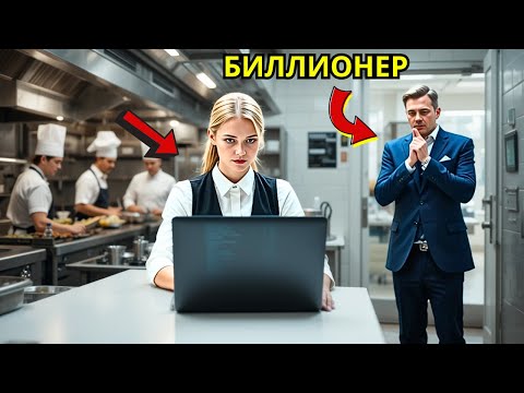 Видео: Миллиардер видит официантку за кодингом — она решает главную проблему его компании